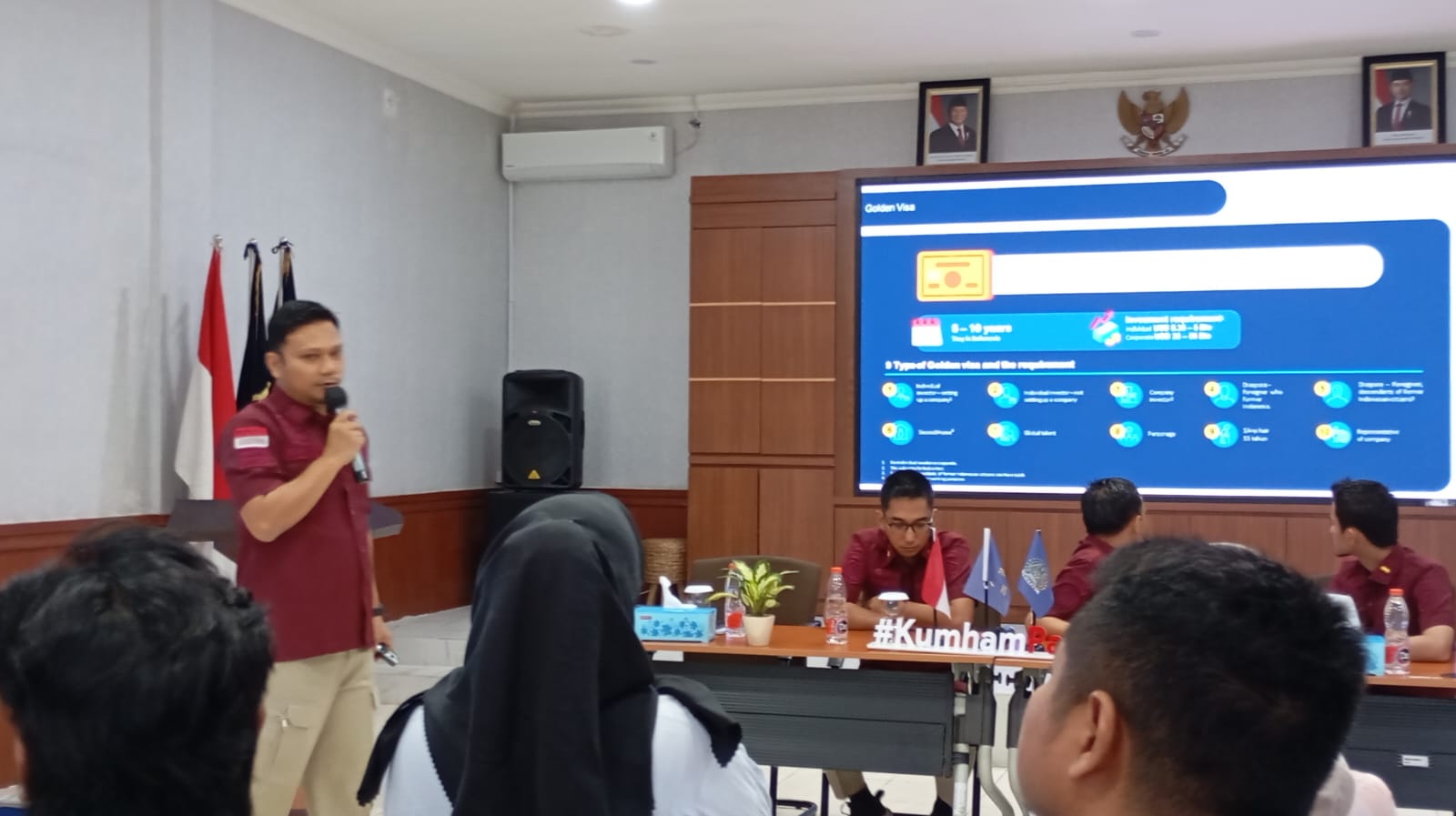 Sosialisasi pembentukan layanan keimigrasian baru di KITB.