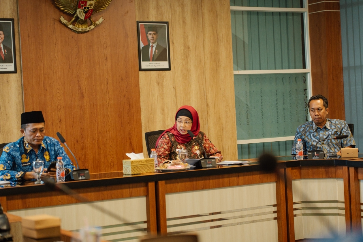 KEMBANGKAN KEK: Forkopimda Batang saat Kunjung kerja di Kantor KEK Mandalika yang dikelola oleh Indonesia Tourism Development Corporation (ITDC).