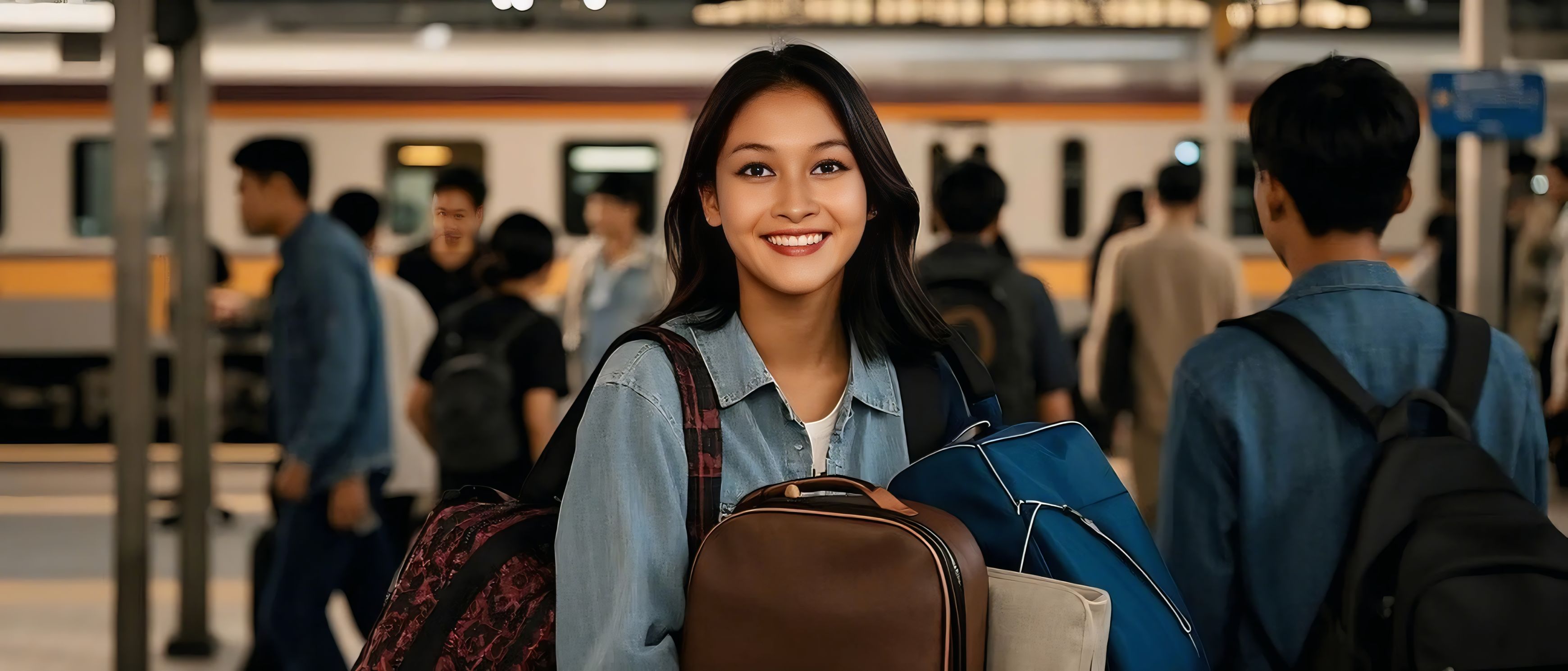 TRAVELING - Traveling pasti membuat kita semua bahagia, selain bisa menikmati liburan juga dapat banyak pelajaran baru.