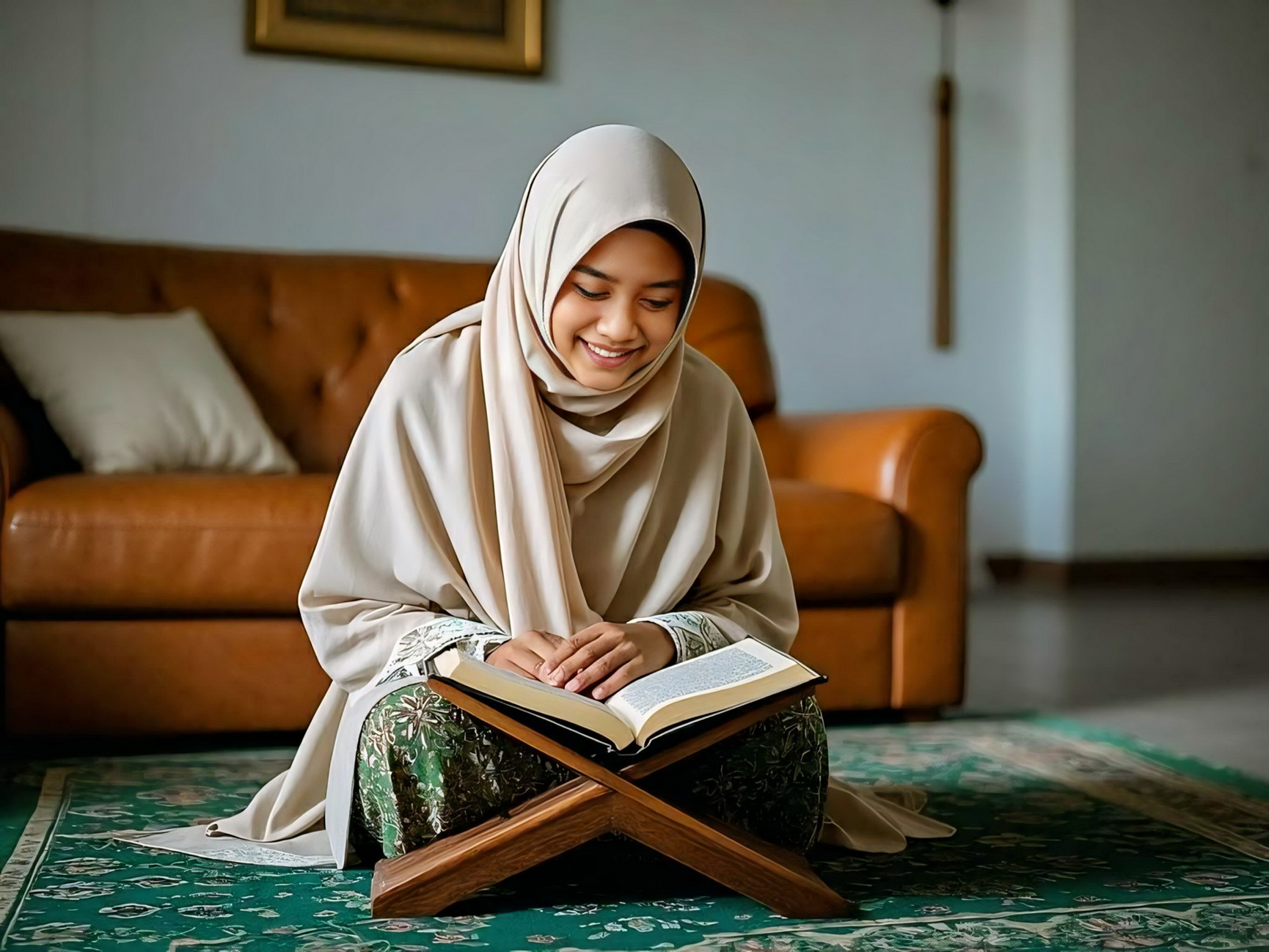 TADARUS - Saat menuggu buka puasa, hendaklah kita perbanyak tadarus Al Quran, agar mendapat pahala berlipat.
