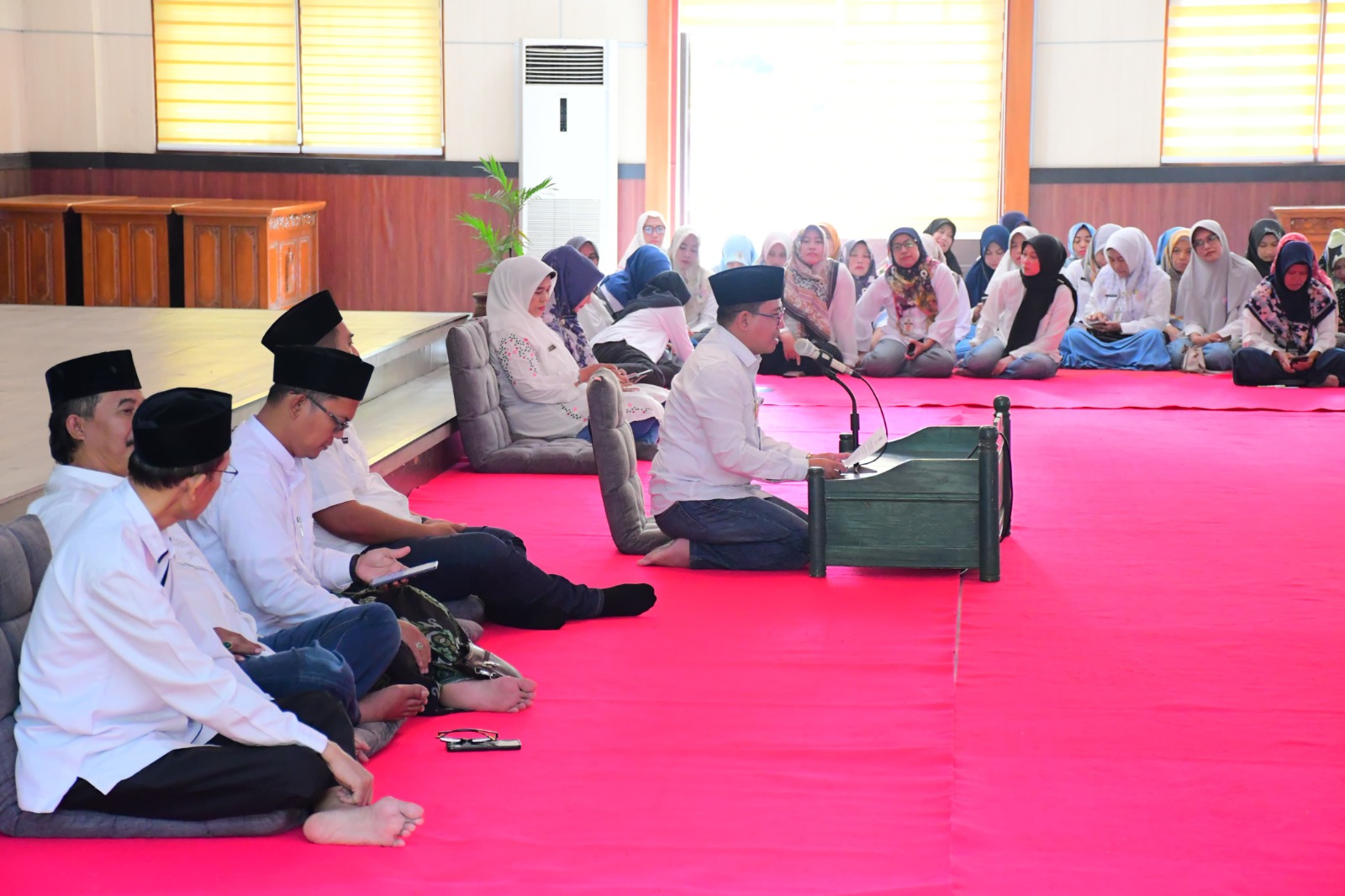 ASN NGAJI RAMADAN: Pemkab Pekalongan Gelar Pengajian Ramadan Jumat Pagi untuk para ASN, Jumat (7/3/2025).