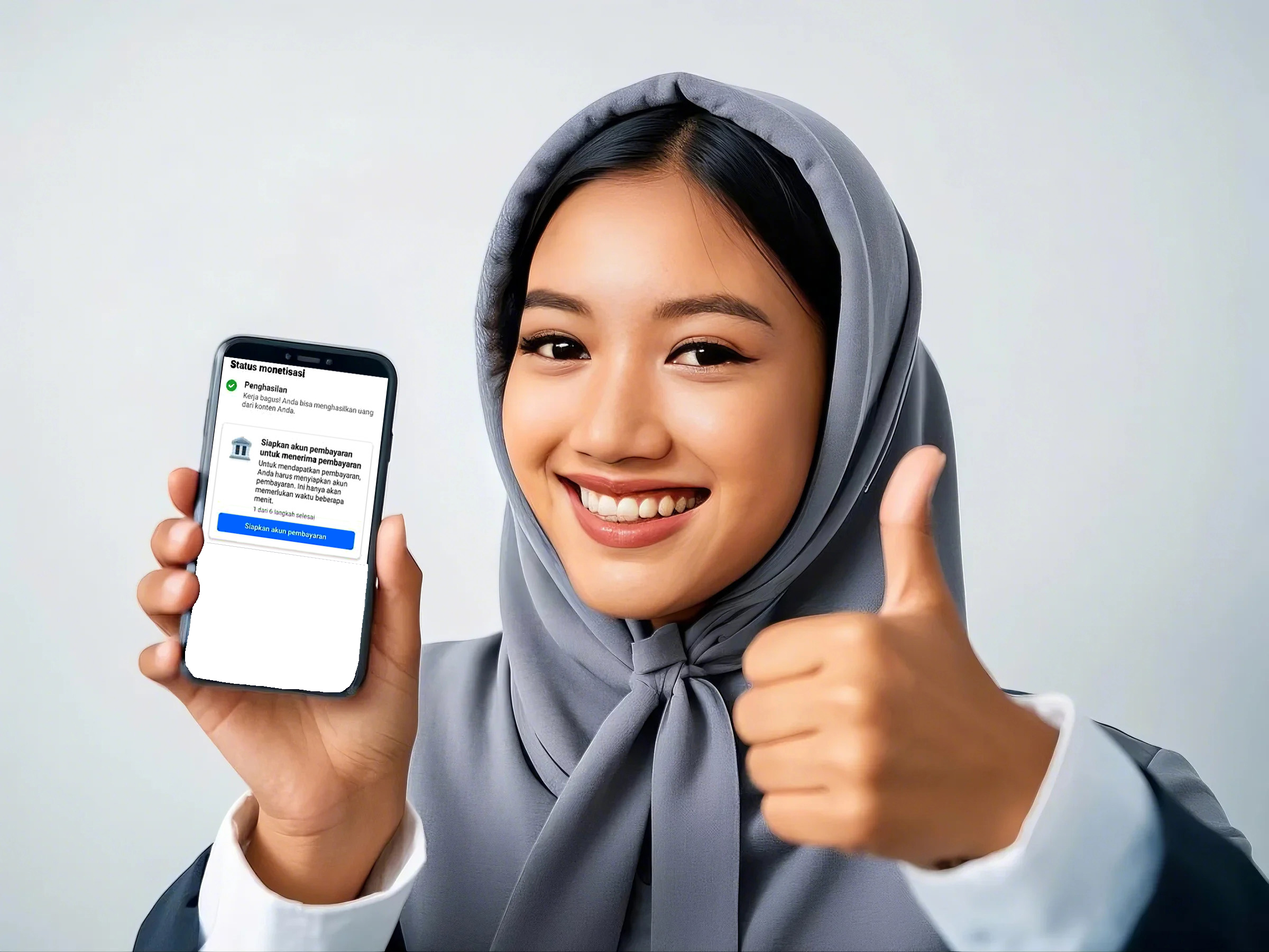 TUNJUKKAN - Bagi kreator baru, jika akunnya sudah bisa monetisasi tenu akan sangat membahagiakan.