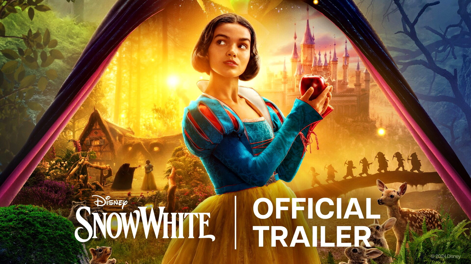 Poster filem Snow White Disney 2025