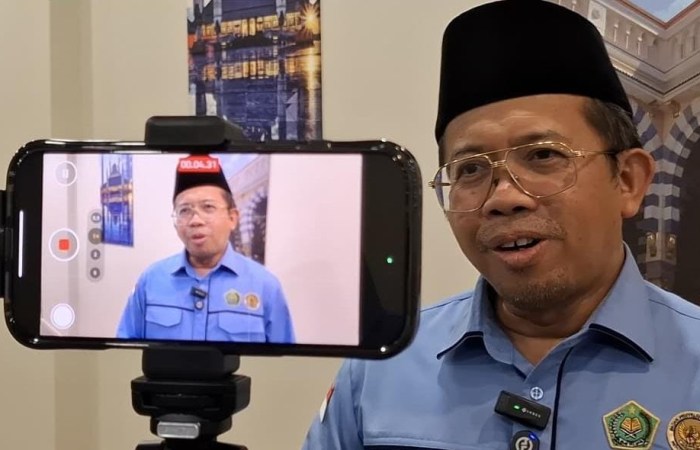 Ketua PPIH Arab Saudi Muchlis M Hanafi