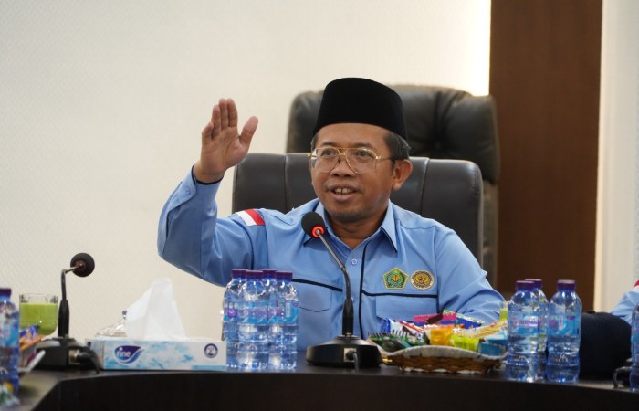 Ketua PPIH Arab Saudi Muchlis M Hanafi