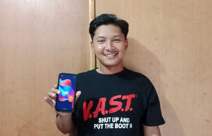 SADAR KESEHATAN : Rafi Raihan Hanif, mahasiswa asal Dusun Kwilet, Desa Ketunggeng, Kecamatan Dukun, Kabupaten Magelang, sudah memiliki kesadaran akan pentingnya jaminan kesehatan.