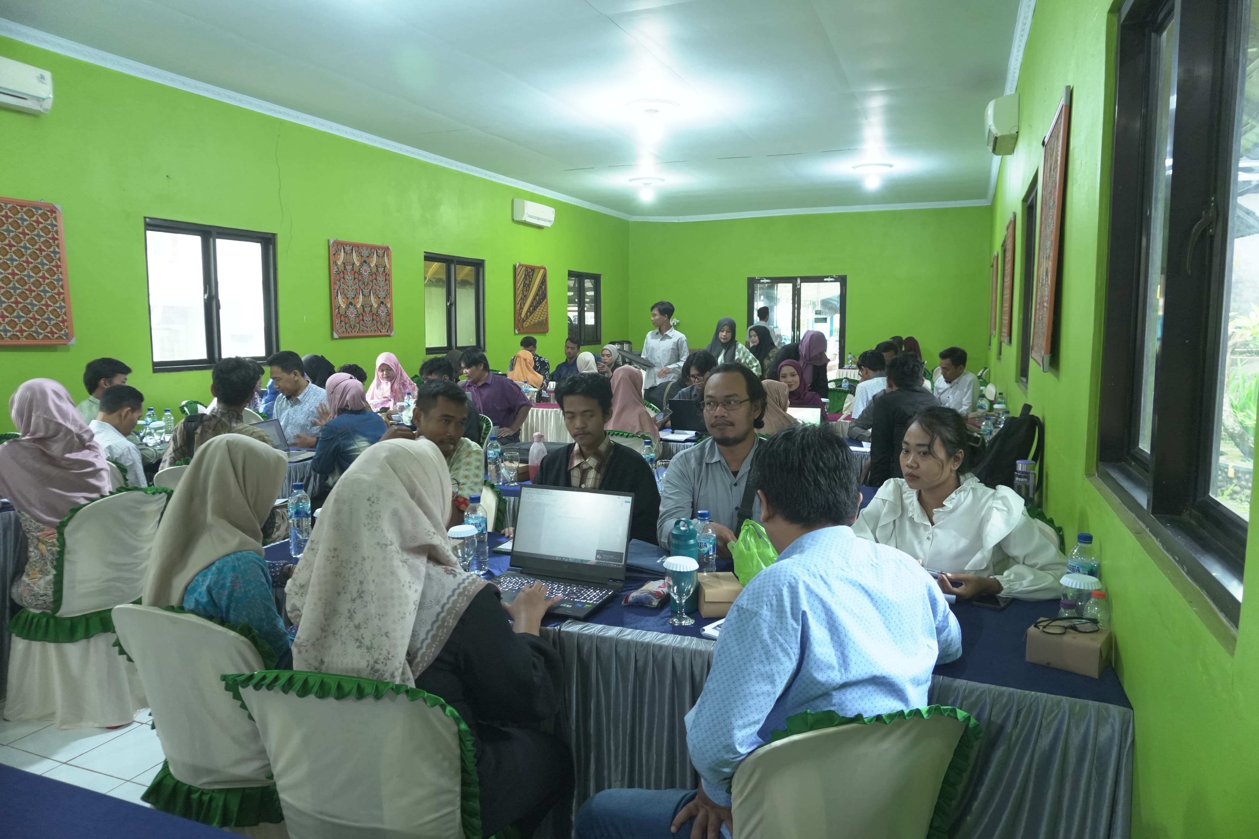 LITERASI: Suasana bimtek literasi yang diselenggarakan Dinas Arpus Kabupaten Pekalongan mulai Selasa (24/6/2025) lalu