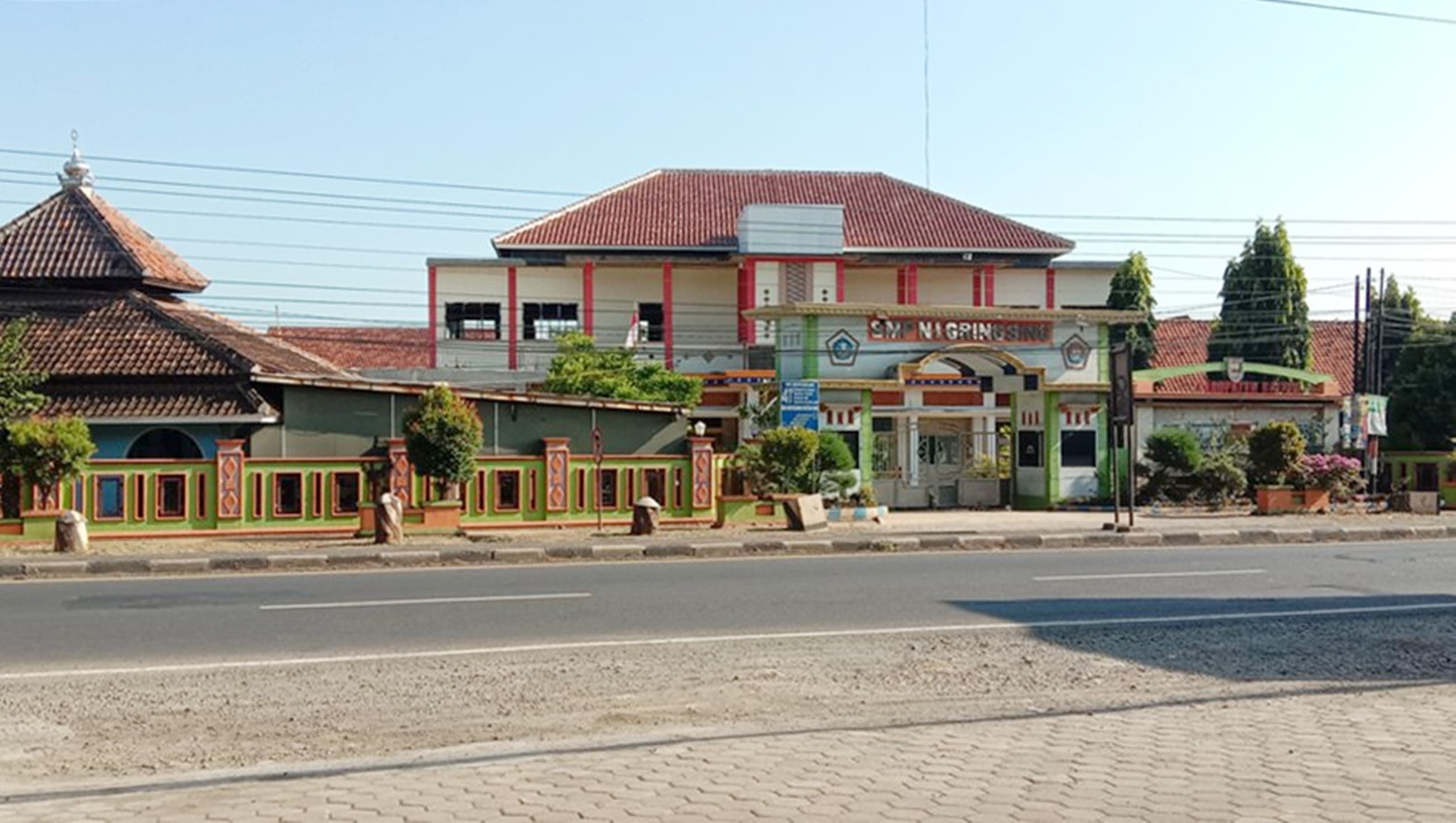 SEKOLAH - Di sekolah ini, kasus pencabulan siswa oleh guru setempat pernah terjadi.