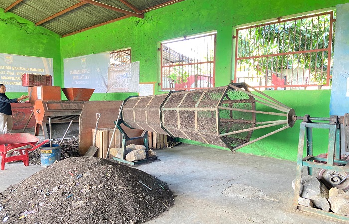 KELOLA SAMPAH : TPS3R Desa Kalipucang Wetan, Kecamatan Batang, berhasil menunjukkan aksi nyata dalam mengelola sampah.