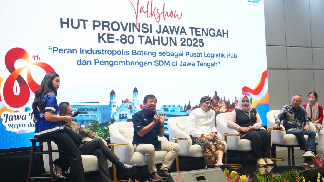 HUT JATENG: Talk show sinergi antara industri dengan pemerintahan.