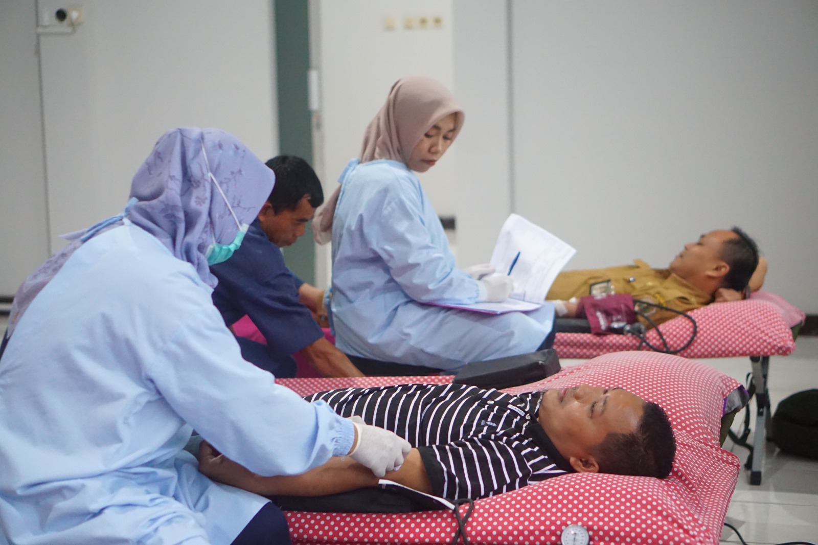 AKSI PEDULI: RSUD Kajen pilih gelar aksi peduli untuk memperingati hari jadi.