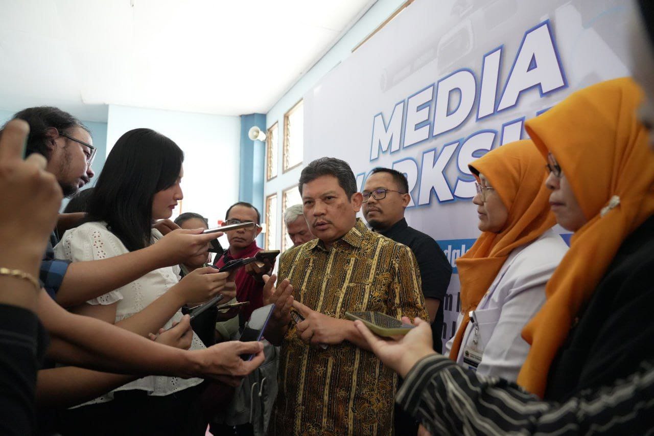 WORKSHOP: Media Workshop Layanan Kesehatan Jiwa Hak Seluruh Peserta yang digelar di Surakarta.