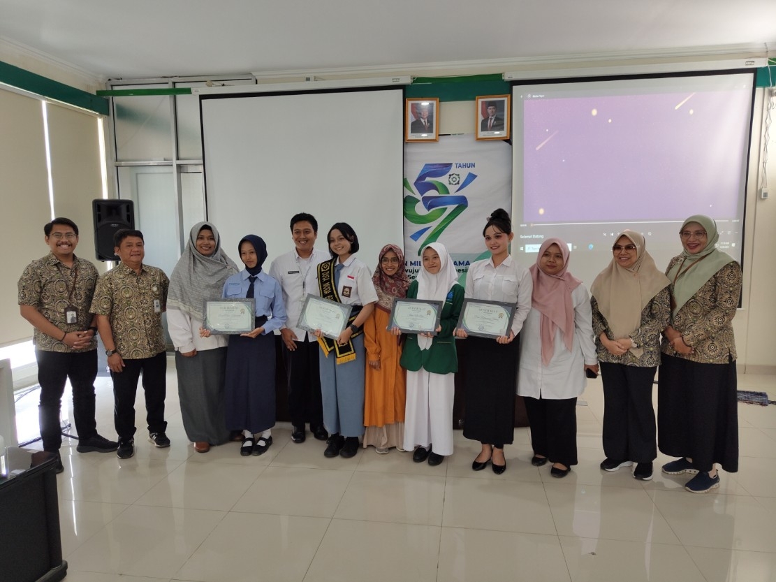 SEMANGAT MUDA: Pemilihan Duta Muda BPJS Kesehatan kantor cabang Pekalongan.