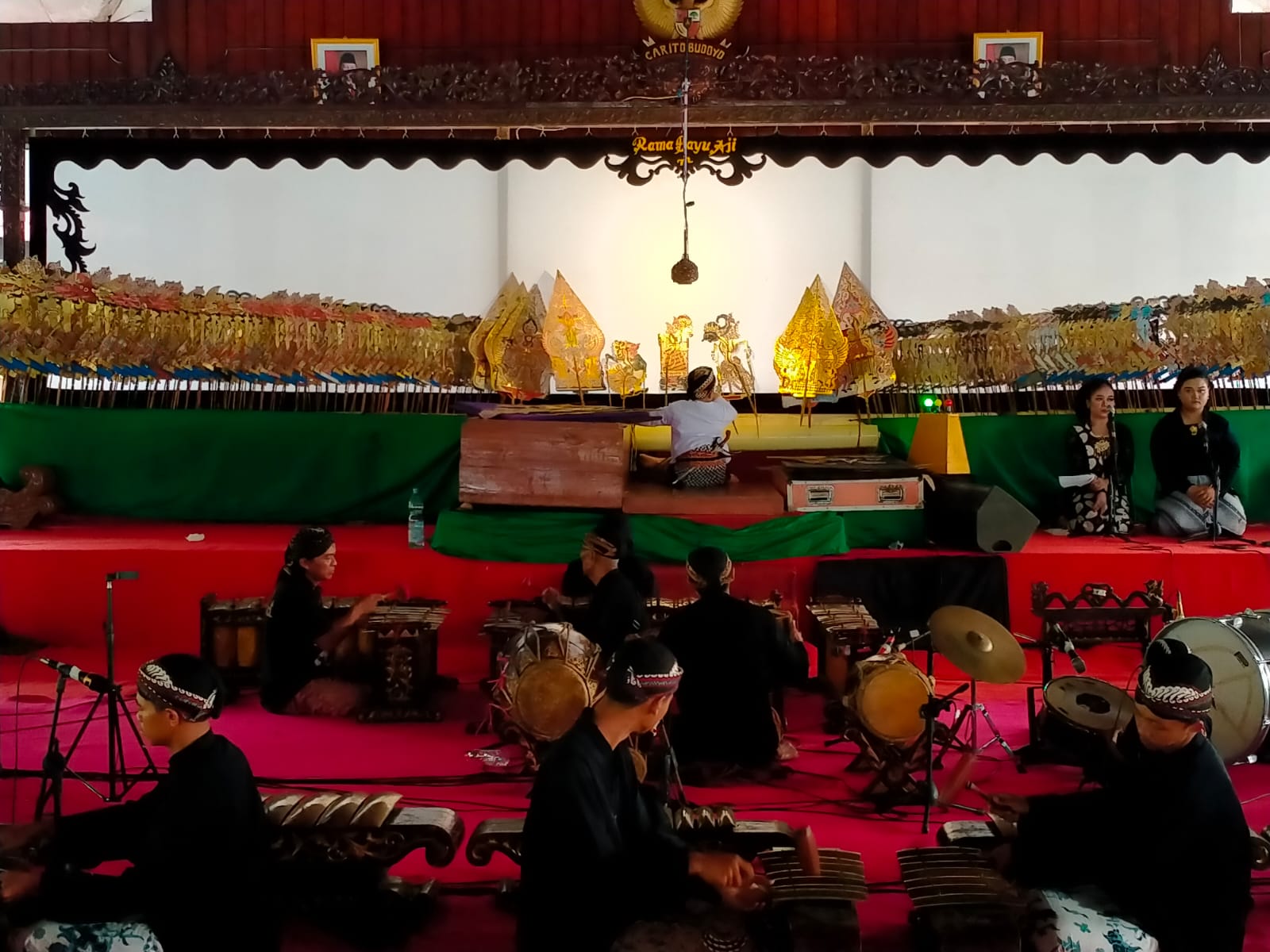 BUDAYA: Suasana ajang Festival Dalang Anak di Pendopo Rumah Dinas Bupati Pekalongan, Rabu (1/10/2025).