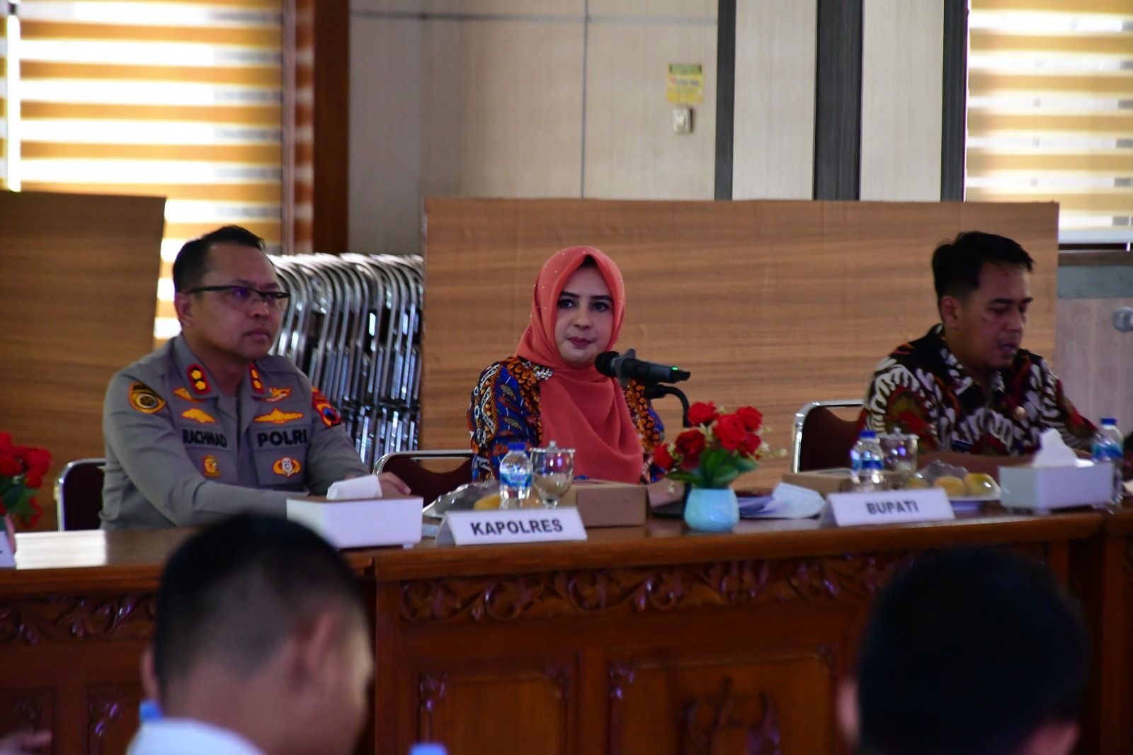 RAKOR: Rapat Koordinasi (Rakor) MBG yang digelar di Aula Setda Kabupaten Pekalongan, Kamis (2/10/2025).