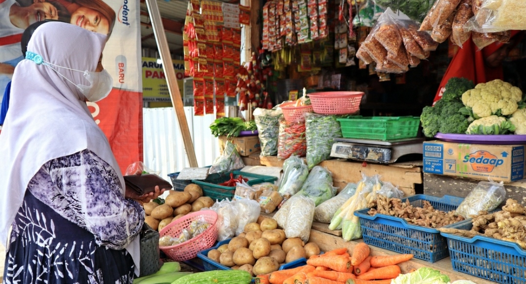 BELANJA - Pemkot Pekalongan himbau warganya untuk belanja dapur secara bijak, untuk kurangi sampah.