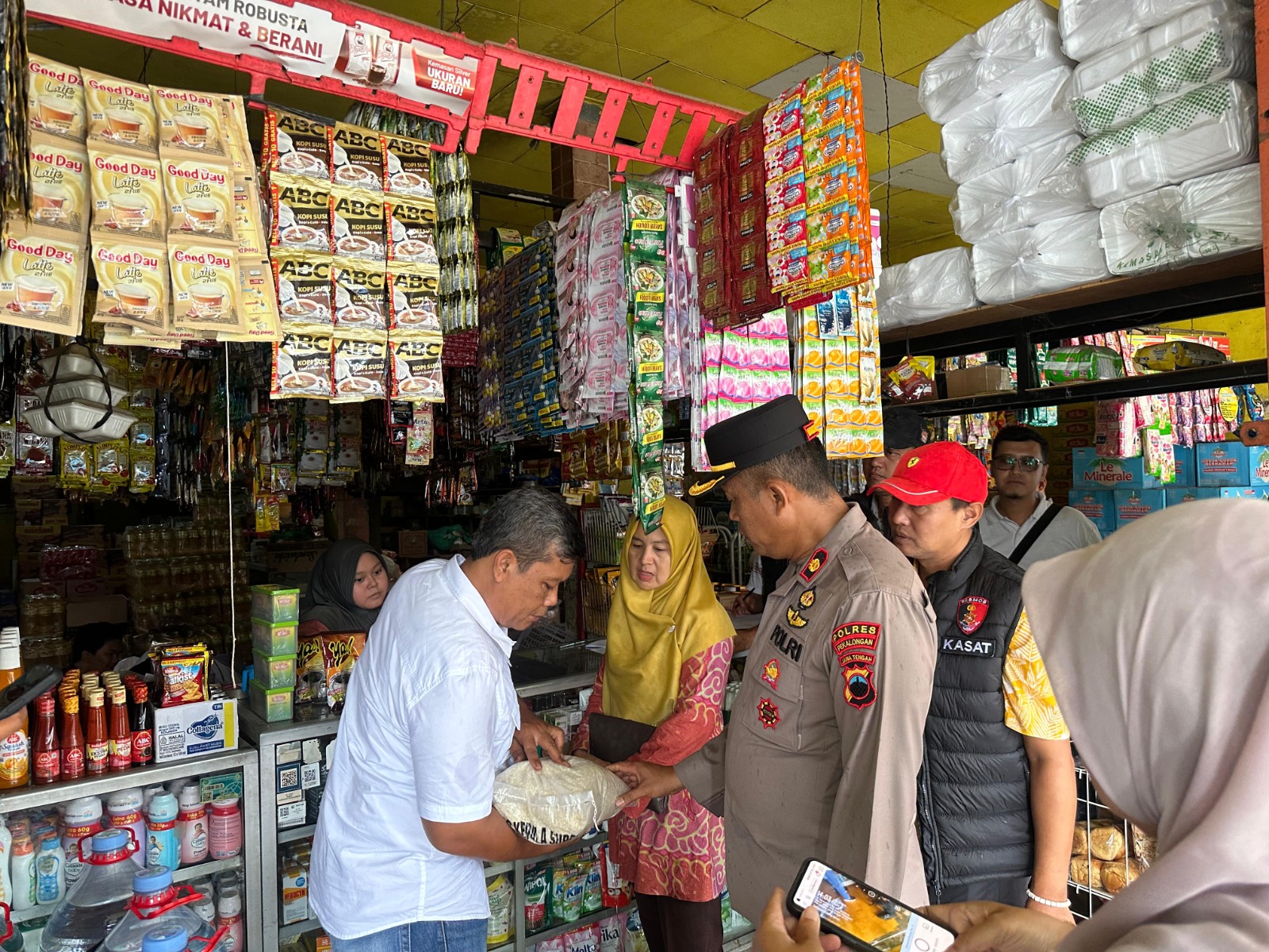 SIDAK: Satgas Pengendalian Harga Beras Provinsi Jawa Tengah turun ke Kabupaten Pekalongan, Jumat (24/10/2025) lalu.