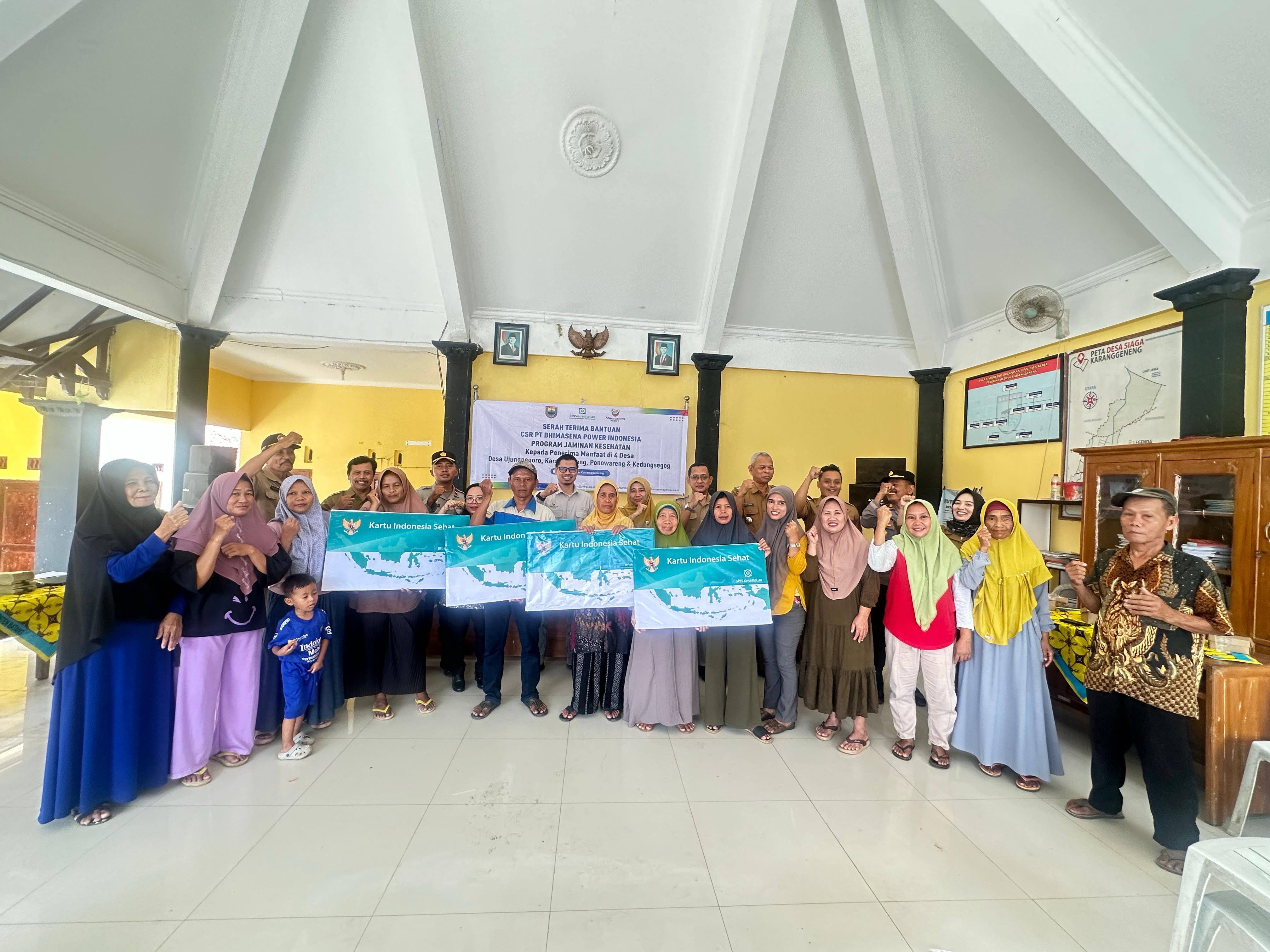 Pemberian CSR untuk kesehatan masyarakat di lingkungan PLTU Batang.
