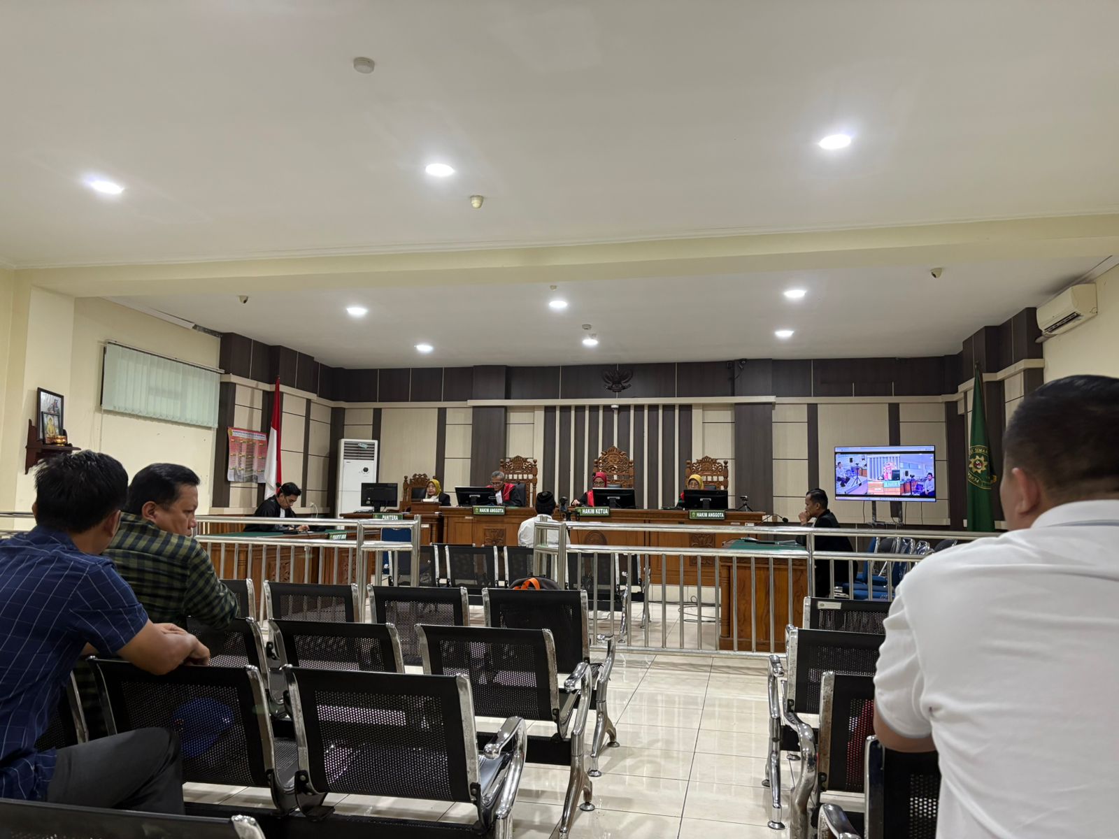 VONIS: Sidang putusan terhadap JI di Pengadilan Tipikor Semarang, 23 Oktober 2025.