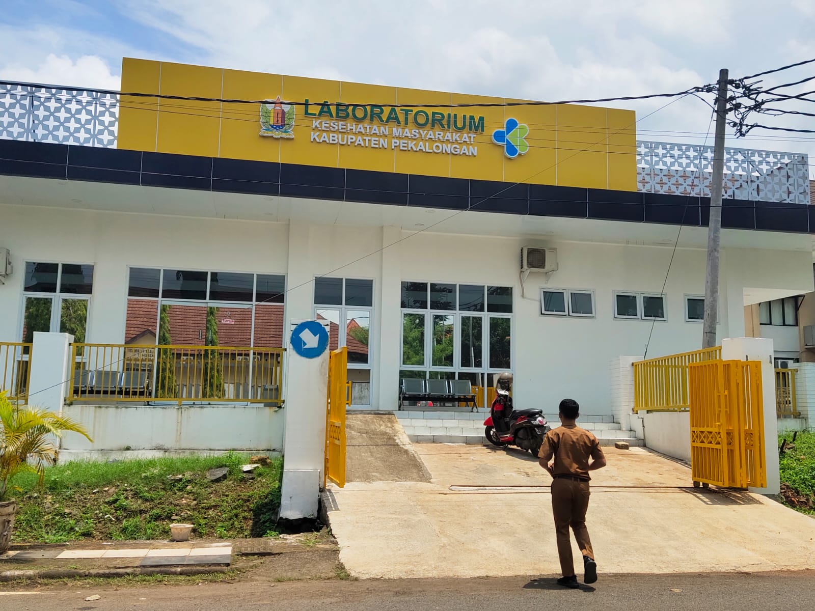 LAYANAN KESEHATAN: Gedung Laboratorium Kesehatan Daerah (Labkesda) Kabupaten Pekalongan.
