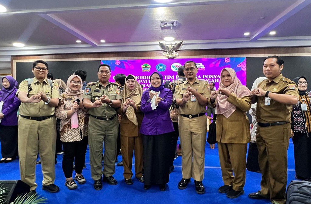 KEMASYARAKATAN: Perwakilan Kabupaten Batang dalam Rapat Koordinasi Daerah (Rakorda) Posyandu se-Jawa Tengah di Gedung Gradhika Bhakti Praja Semarang, Selasa 18 November 2025.