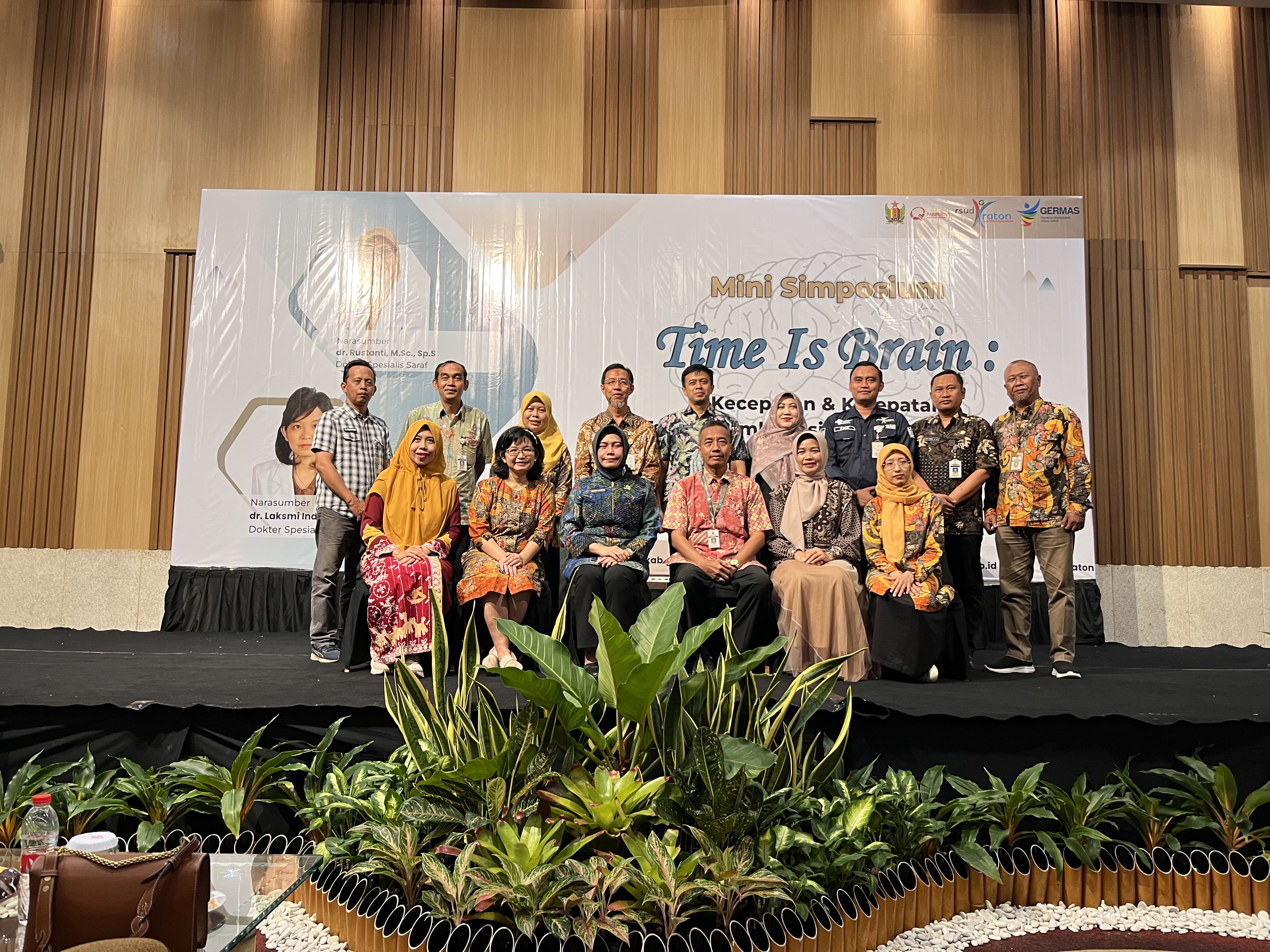 Seminar tentang penanganan pasien stroke yang digelar RSUD Kraton.
