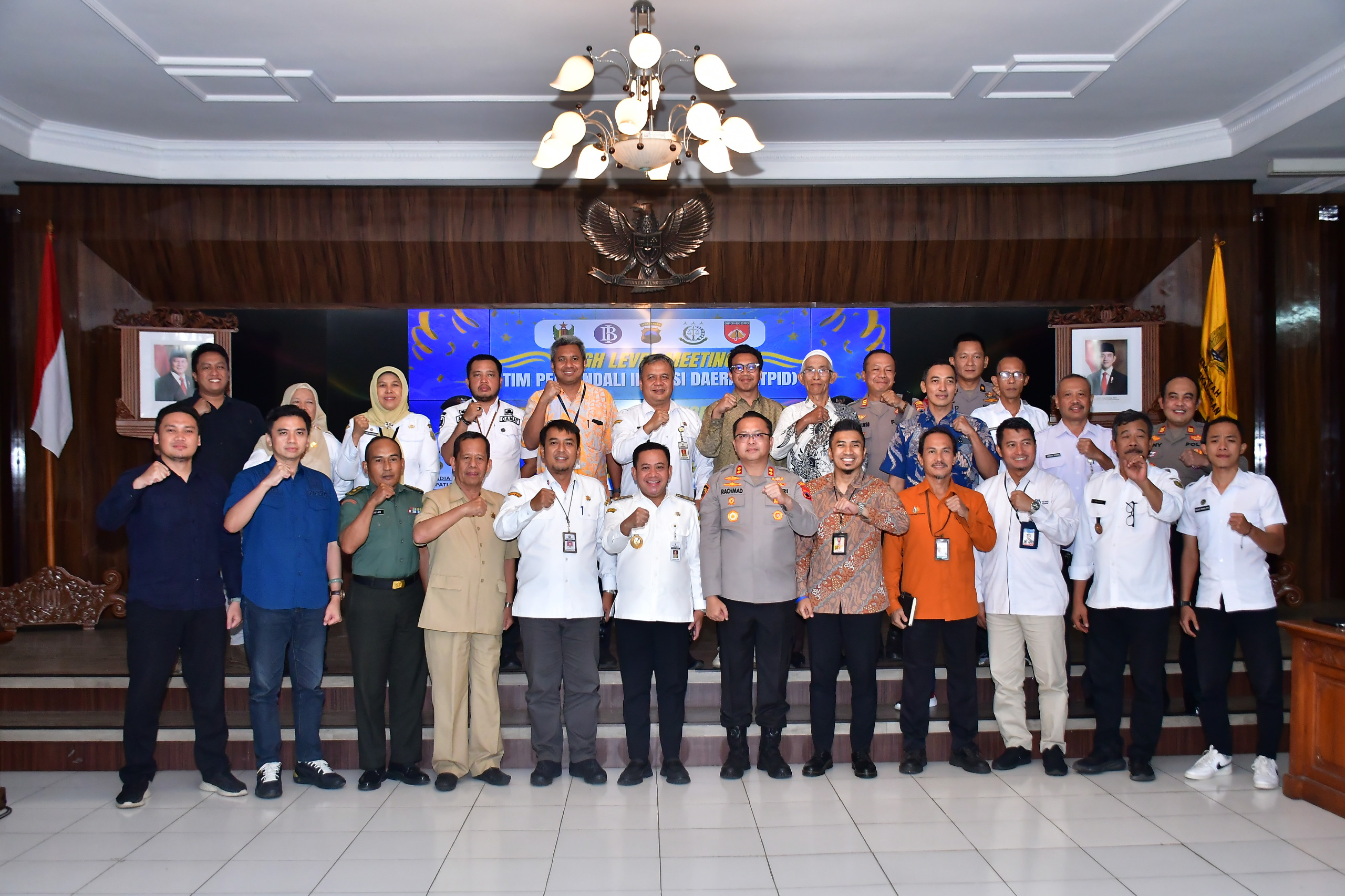 HLM: Pemkab Pekalongan menggelar High Level Meeting (HLM) menghadapi nataru.