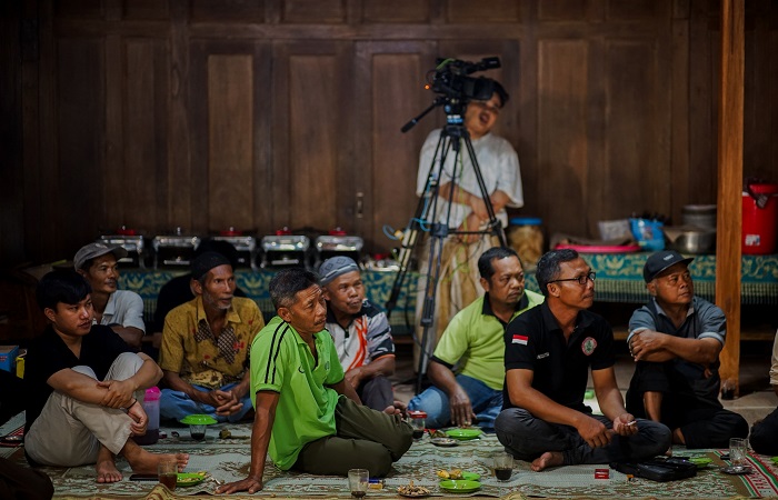 NGAJI EKONOMI : Sebanyak 60 warga dari berbagai desa petani dan peternak antusias mengikuti &ldquo;Ngaji Ekonomi - Ngaji Tani Ternak&rdquo; digelar di Kauman, Wonosegoro, Kabupaten Boyolali, Minggu (21/12/2025).