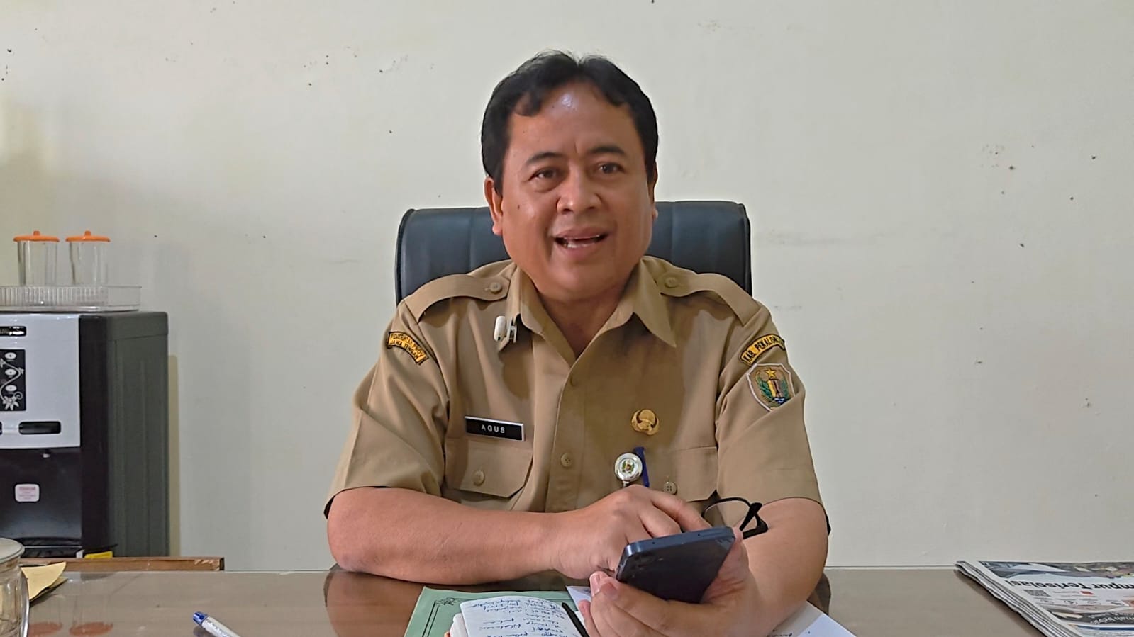 Kepala Pelaksana BPBD Kabupaten Pekalongan Agus Pranoto.