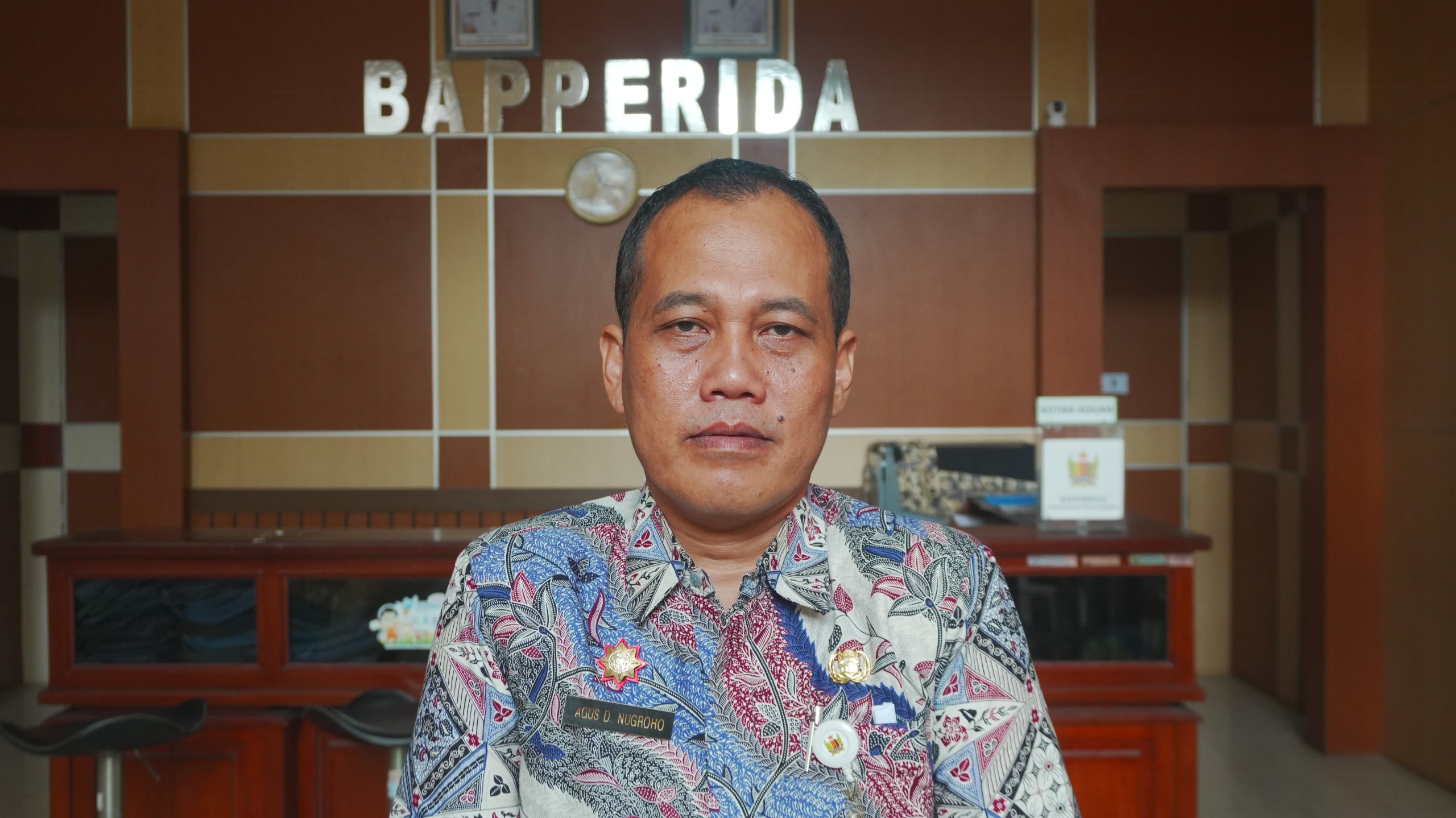 Kepala Dinas PMD Kabupaten Pekalongan Agus Dwi Nugroho.