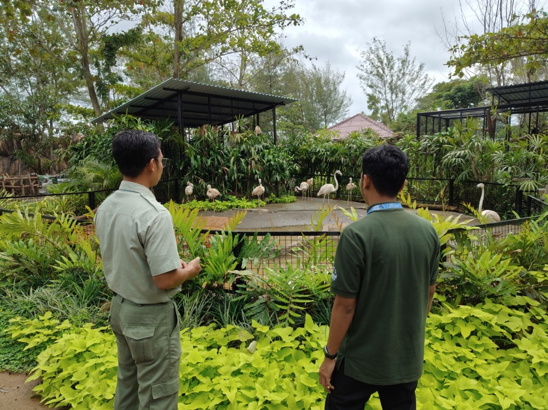 WISATA: Suasana salah satu objek wisata di Kabupaten Batang, Safari Beach Jateng.
