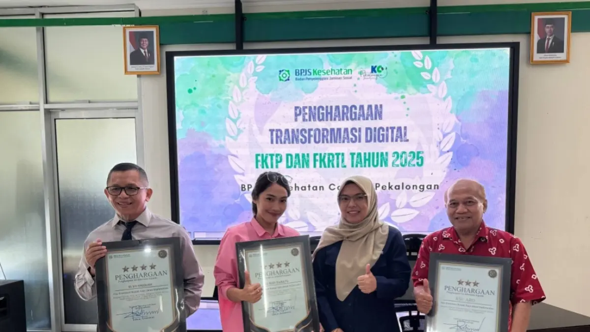 TINGKATKAN LAYANAN PASIEN : Monitoring dan Evaluasi Mutu Layanan Program JKN Triwulan I Tahun 2026 yang digelar bersama seluruh direktur rumah sakit mitra di wilayah Kantor Cabang Pekalongan, Kamis 9 April 2026. (DOK. BPJS KESEHATAN)