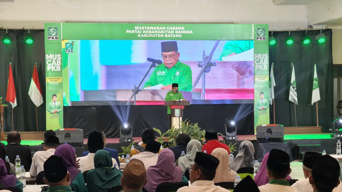 MUSCAB PKB : Suasana Muscab PKB Kabupaten Batang di Hotel Dewi Ratih, pada Senin 20 April 2026. (RIYAN FADLI/JAWA POS METRO PEKALONGAN)