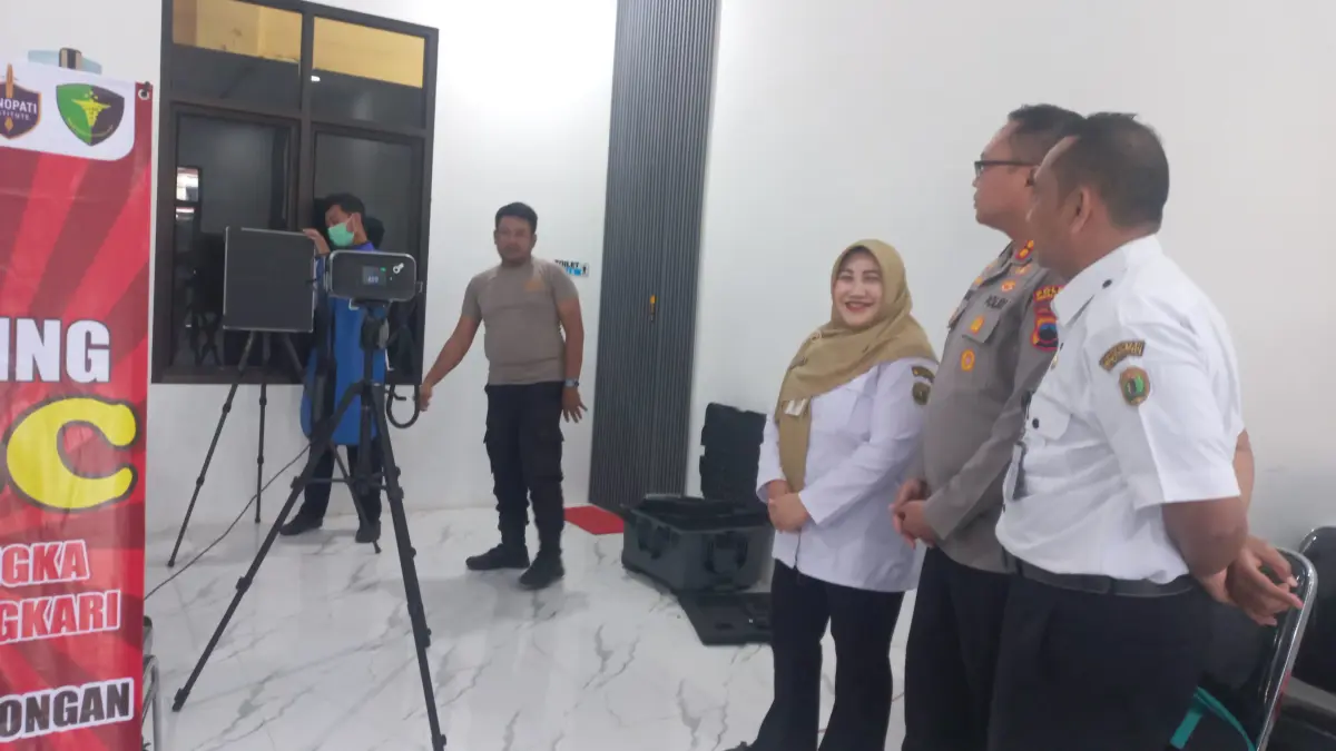 KESEHATAN: RSUD Kraton bekerjasama dengan Polres Pekalongan dalam pelatihan tracer TBC, Rabu (3/6/2026). 