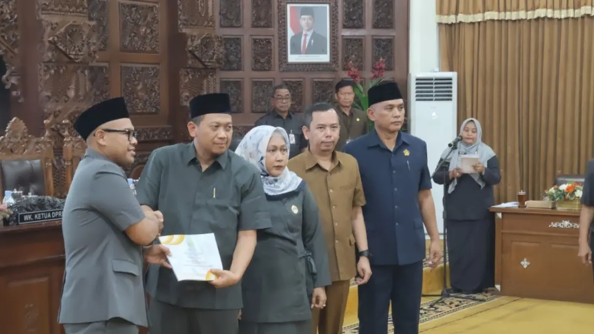 PARIPURNA: Suasana Rapat Panipurna DPRD Kabupaten Batang Jumat 12 Juni 2026.