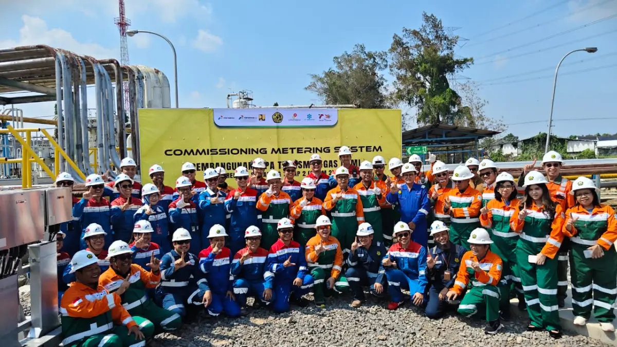 CISEM II BEROPERASI: PGN Bersama Kementerian ESDM, PGN dan Pertagas melaksanakan Seremonial Commissioning Metering KHT dan Integrasi Sistem Transmisi Gas CISEM II dengan sistem transmisi Jawa Barat di Kandang Haur Timur (KHT), Sabtu 6 Juni 2026.
