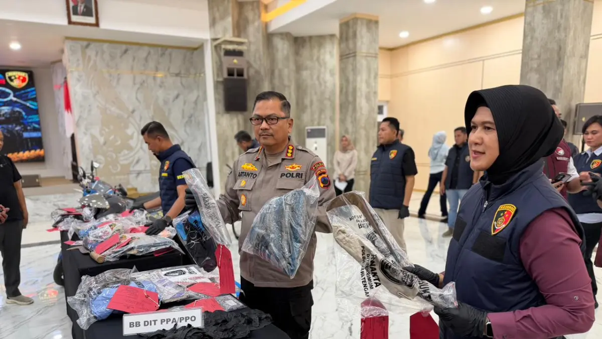Dirres PPA dan PPO Polda Jateng ungkap sejumlah kasus kekerasan terhadap perempuan dan anak