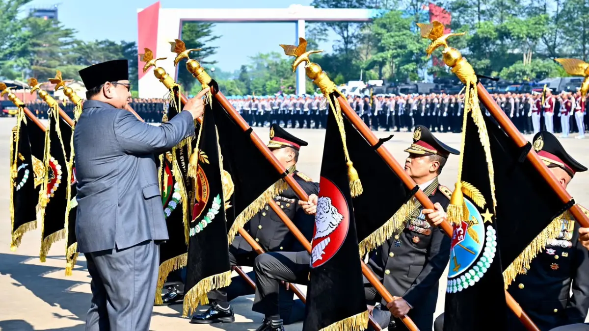 Penghargaan Nugraha Sakanti diterima langsung oleh Kapolda Jawa Tengah Irjen Pol Ribut Hari Wibowo selaku pimpinan kesatuan.