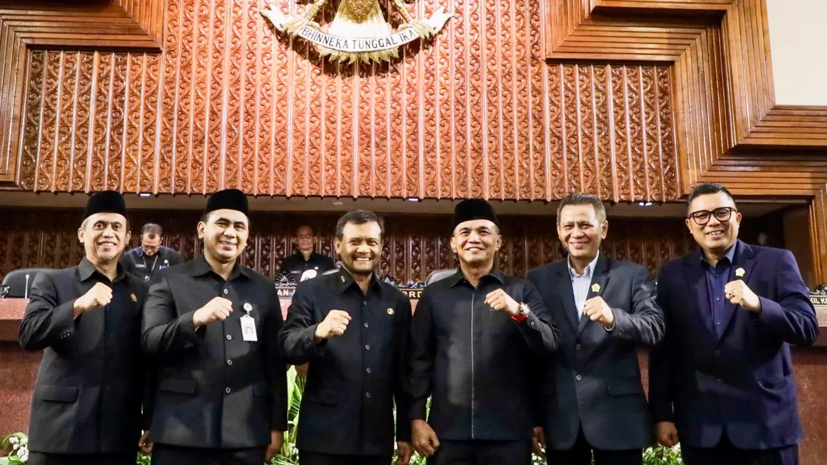 SAH: Rapat paripurna DPRD Jawa Tengah menyetujui Rancangan Peraturan Daerah (Raperda) tentang Pertanggungjawaban Pelaksanaan APBD Tahun Anggaran 2025 menjadi peraturan daerah.&nbsp; (IST)