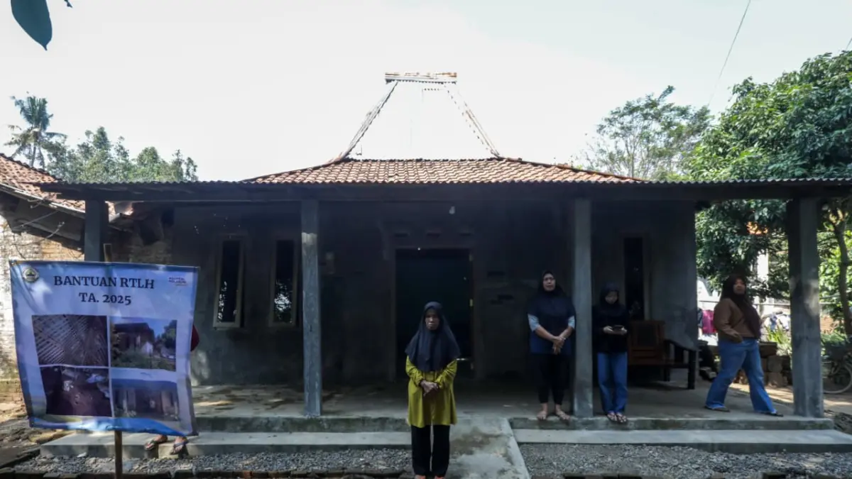antuan program Rumah Tidak Layak Huni (RTLH) Pemerintah Provinsi Jawa Tengah.&nbsp;