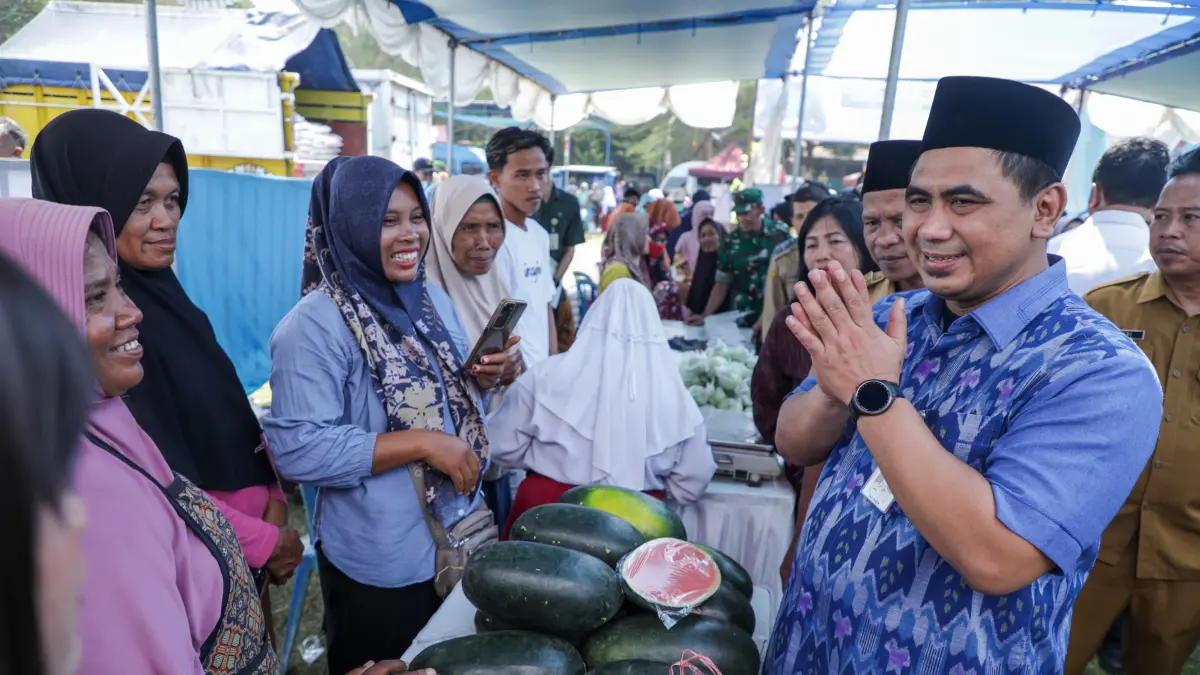 Wakil Gubernur Jawa Tengah, Taj Yasin Maimoen, menghadiri Festival Pangan di Desa Ayamputih, Selasa, 14 Juli 2026.&nbsp;