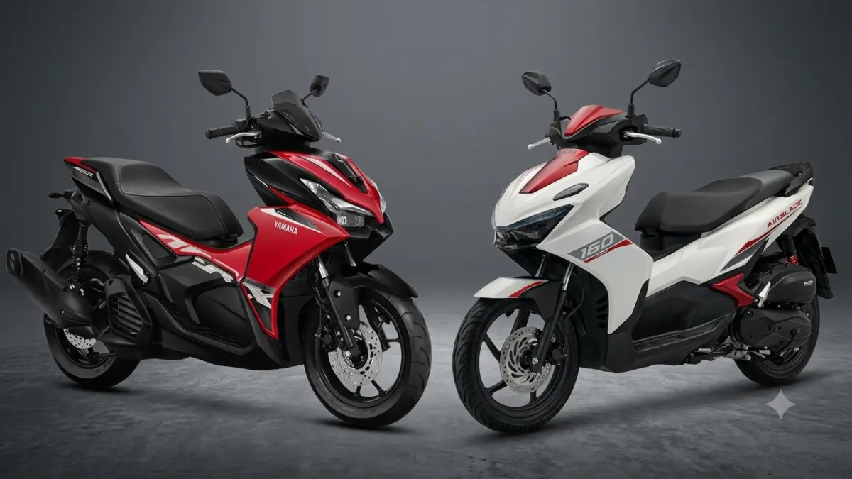 Aerox Alpha v Honda Airblade 160 