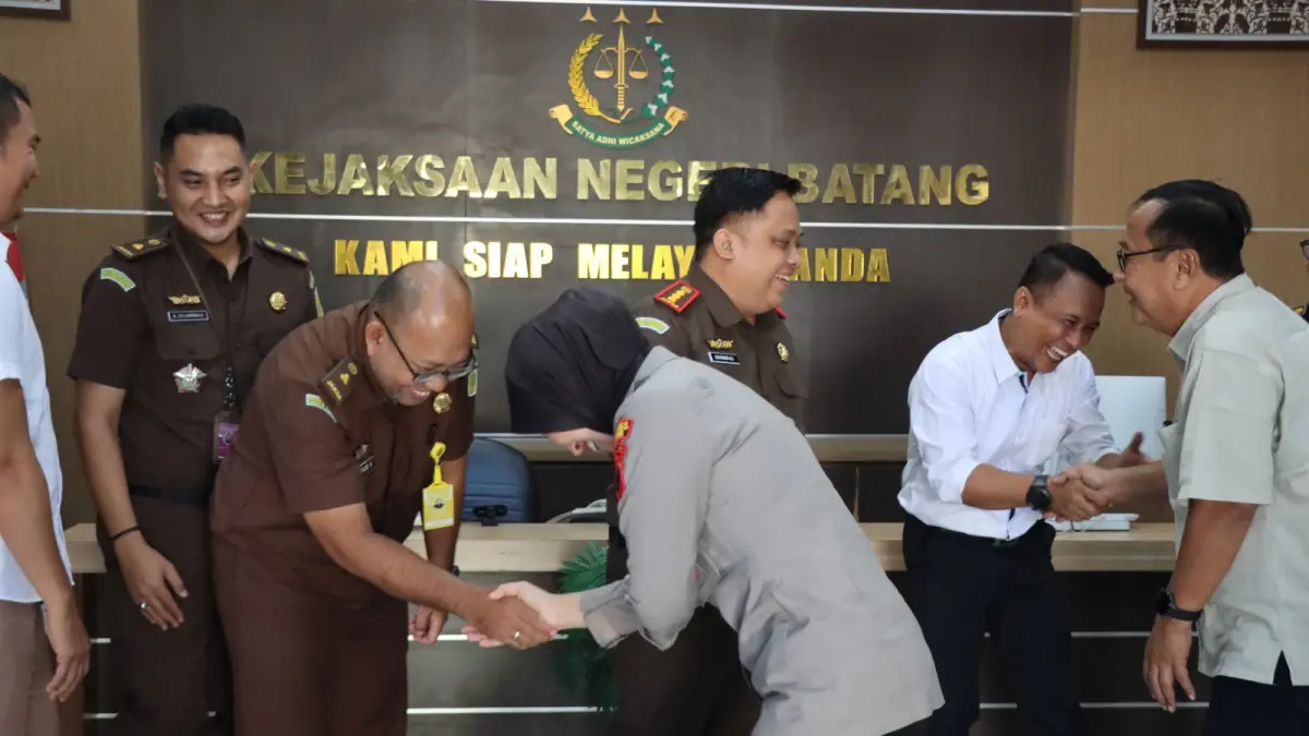 Pertemuan Kapolres Batang dengan Kajari Batang.