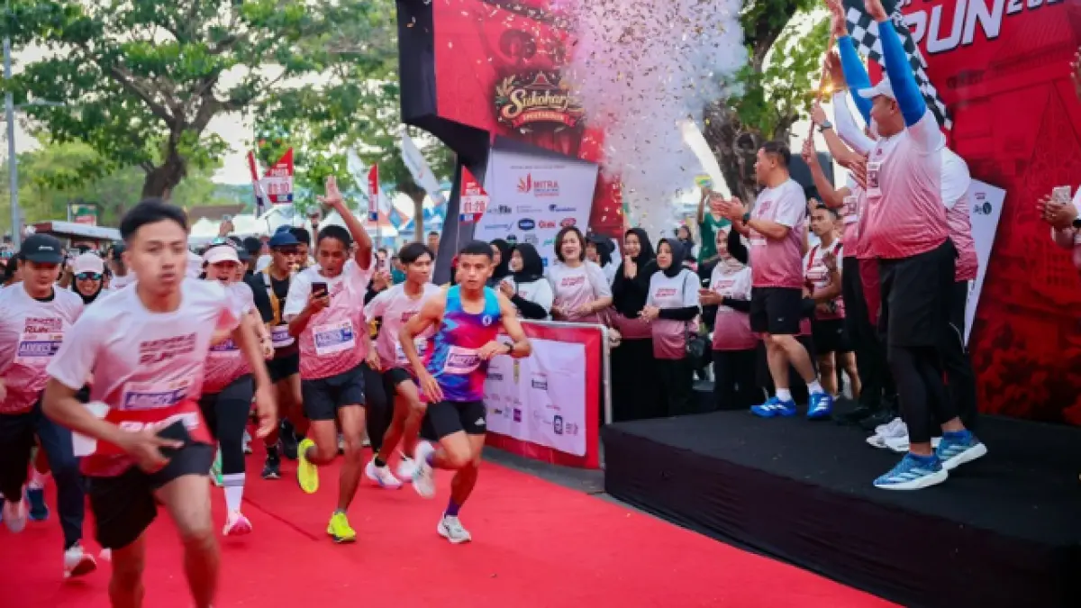 2.000 Pelari Padati Sukoharjo Spektakuler Run. (IST) 