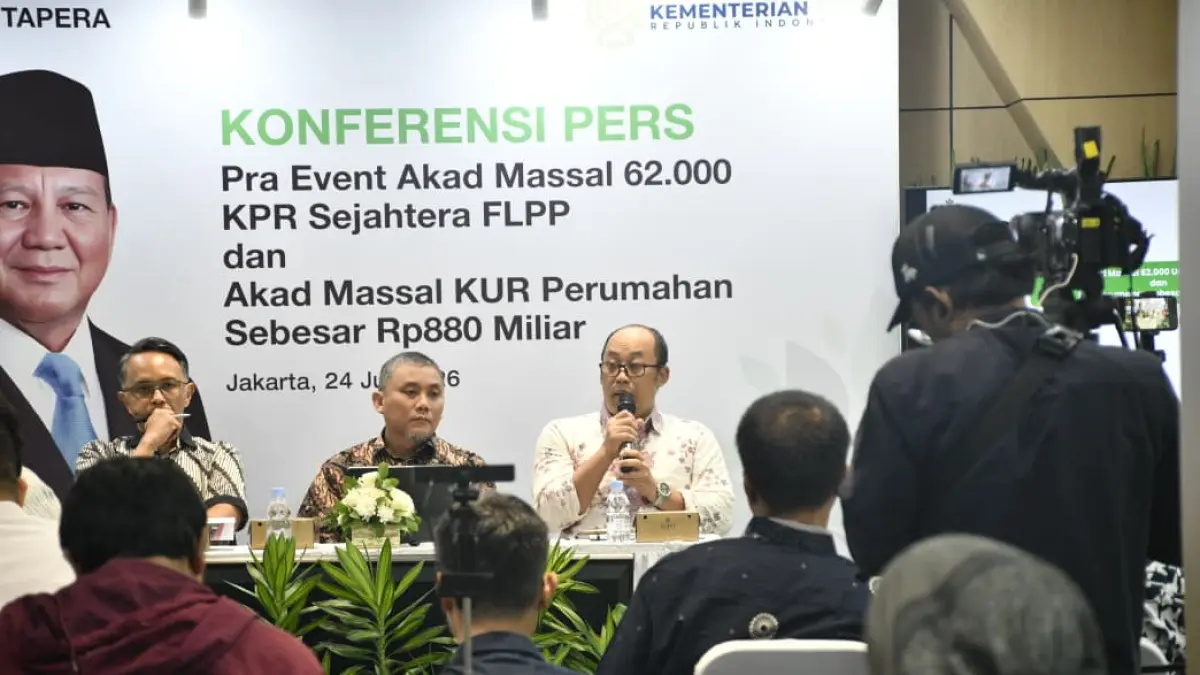 Konpers akad massal 62 ribu rumah subsidi&nbsp;