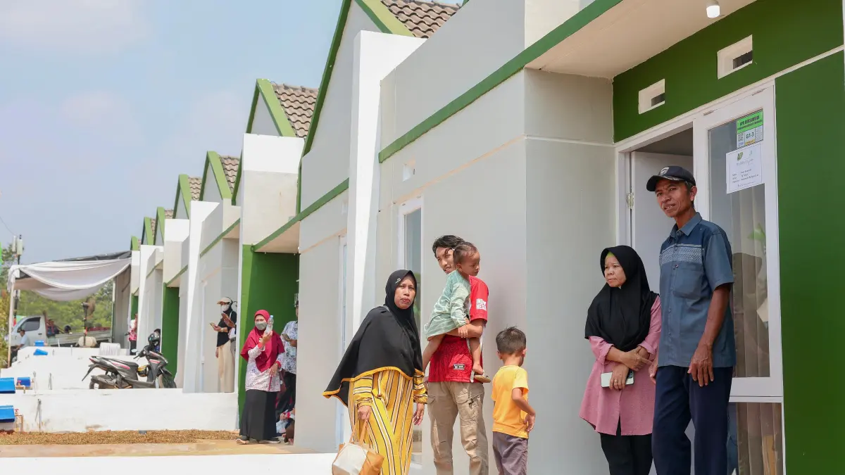  Hingga akhir Juli, sebanyak 65.449 unit rumah berhasil ditangani atau mencapai sekitar 140 persen dari target 46.759 unit (ist)