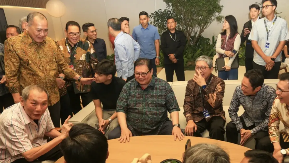 Jusuf Hamka dan Menko Airlangga Hartarto berkunjung ke Toyota di GIIAS 2026 (Foto: Istimewa)