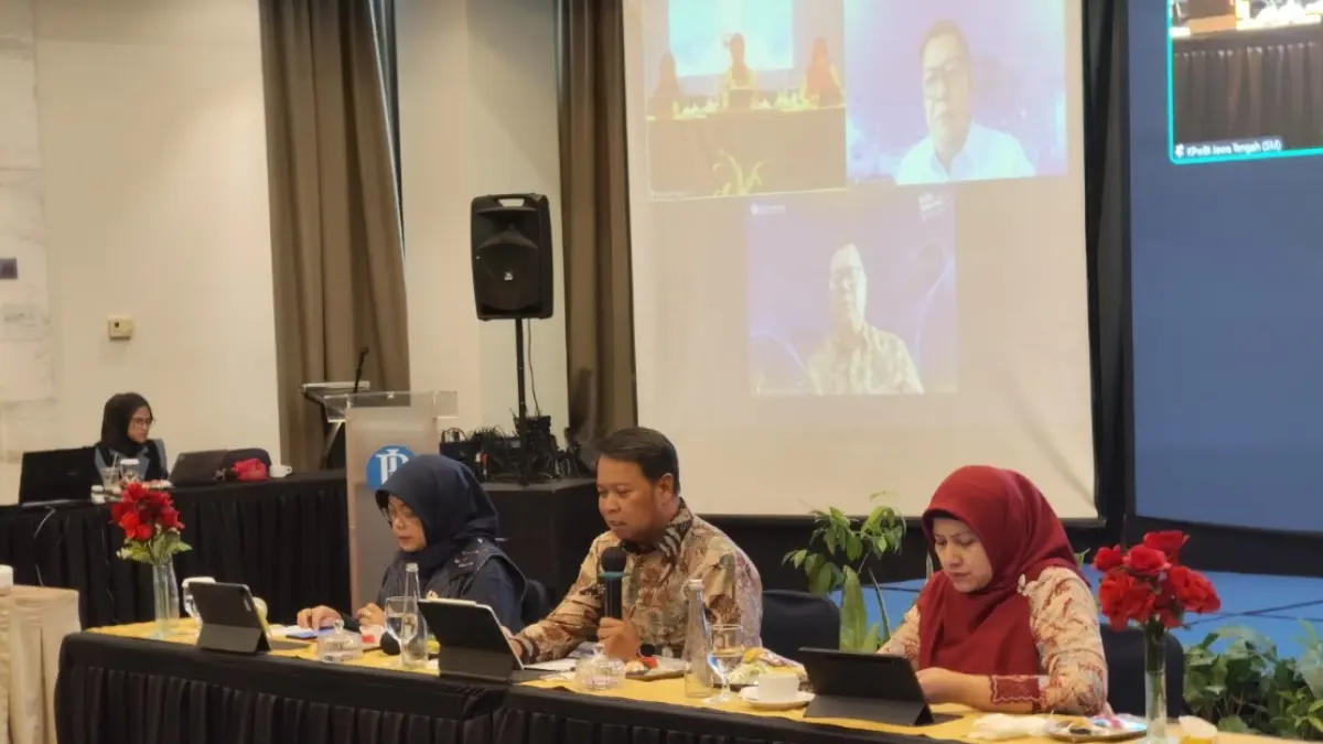 Suasana media briefing BI di Kota Pekalongan