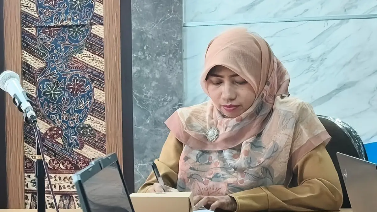 Kepala Bidang Pemerintahan dan Pembangunan Manusia Bapperida Batang Eni Triwiyanti&nbsp;