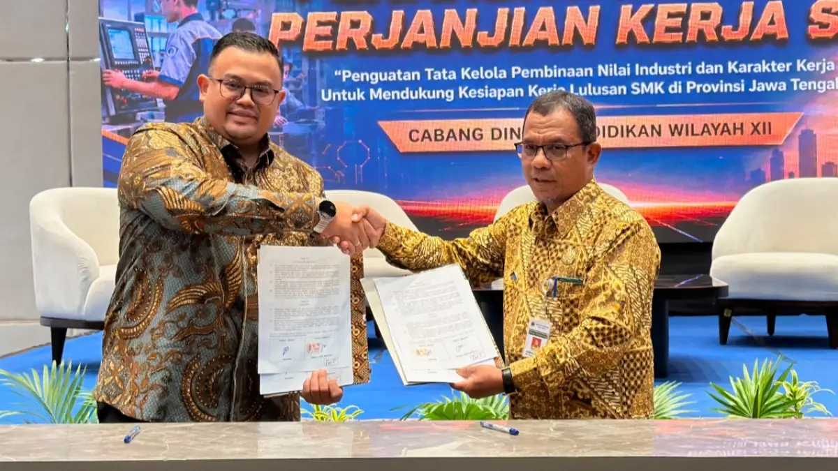 KESEPAKATAN: KEK Industropolis Batang dan Disdik Jateng Perkuat Kesiapan Kerja Lulusan SMK di KEK Industropolis Batang, Kabupaten Batang.